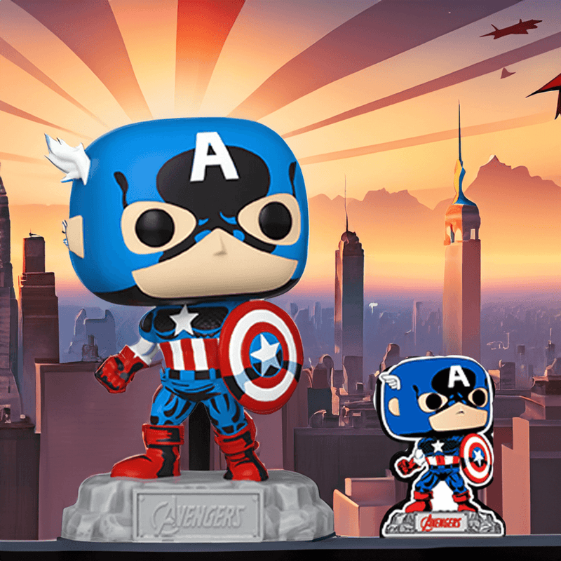 Marvel Enthusiast's Dream: Unveiling Collectible Captain America Funko Set of 2023 Anniversary Edition