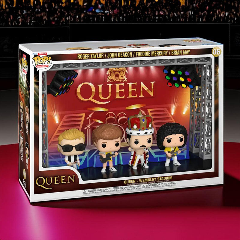 Queen at Wembley Stadium 4-Pack Funko Pop! Moment