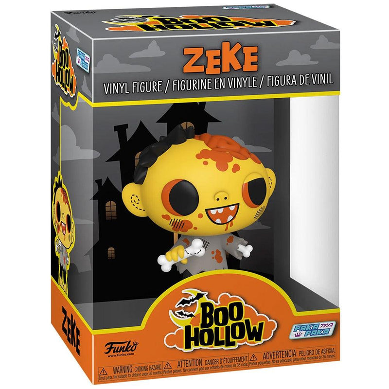 IN STOCK: Funko Paka Paka Boo Hollow S2: Zeke Figure, Halloween Special Edition, Collectible Toy - PPJoe Pop Protectors