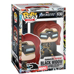 Funko - PRE-ORDER: Funko POP Marvel: Avengers Game -  Black Widow With Chance Of Glow Chase With PPJoe Marvel Sleeve